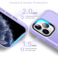 thumbnail image 5 of Designed for iPhone 11 Pro Max Case, [Support Wireless Charging] Soft Silicone Slim Anti-Scratch Phone Case for iPhone 11 Pro Max 6.5 inch, Purple, 5 of 13