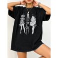 thumbnail image 1 of Halloween T-shirt - Casual Loose Summer Women Short Sleeve T-Shirt, Suitable For Daily Wear, 1 of 6