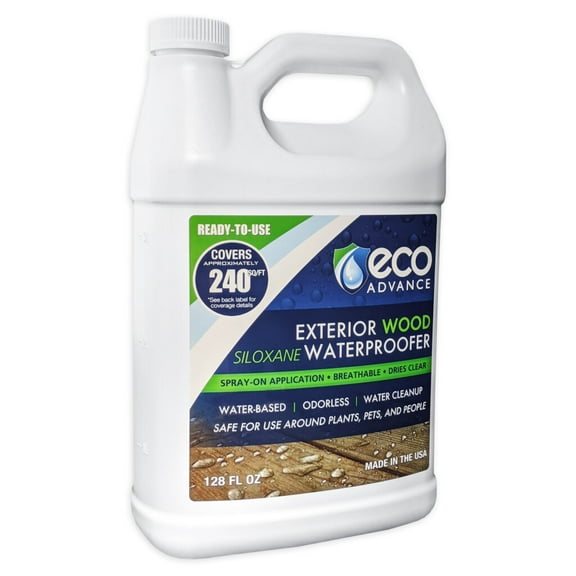 Eco Advance Wood Siloxane Waterproofer, Ready-to-Use, 1 Gallon