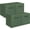 Green, variant on Green Storage Cubes, 13x13 Storage Cube Bins with Handle, Cube Storage Organizer Bins for Shelves and Closet, Collapsible Storage Bins, 4-Pack