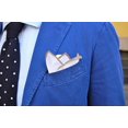 thumbnail image 2 of HAHDAXIA Essentiels de Gentleman Week-End Décontracté Blanc Poche Carré, 2 of 2