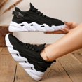 thumbnail image 6 of CHICVOMEY Breathable Sneakers for Women Running Shoes Lace Up Sneakers Non-Slip Blade Sole Comfortable Sneakers Casual Walking Shoes, 6 of 9