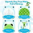 thumbnail image 4 of Pet Deluxe Large Squeaky Dog Toys Plush Stuffed Dog Chew Toy with Soft Fabric Interactive Puppy Toys to Keep Them Busy, 4 of 8