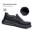 thumbnail image 2 of Apakowa Boys Loafers Slip On Dress Shoes Kids School Uniform Shoes, 2 of 7