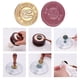 thumbnail image 5 of Cabeza De Sello Fossil Series Stamp Head Vintage 3D Relief Copper Head para tarjeta de boda (A) Likrtyny Libre de BPA, 5 of 9