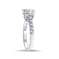 thumbnail image 2 of Bague de Fiançailles Solitaire en Diamant Rond 1/5ct Or Blanc 14K, 2 of 4