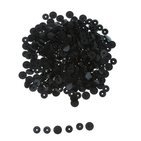 Set of 100 T3 Resin Snap Buttons Clips Press Studs For Sewing 10.7MM ...