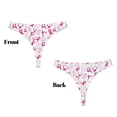 thumbnail image 3 of Fotbe Breast Cancer Awareness4 Tanga Sin Costuras para Mujer con Estampado – Panties Invisibles, Transpirables y Cómodos para Uso Diario-4X-Large, 3 of 6