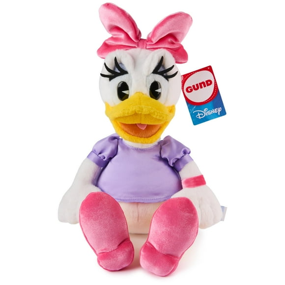 GUND Disney Official Daisy Duck Classic Plush, Mickey and Friends, Deluxe Collector Stuffed Animal for Ages 1 and Up, Blue/White, 14â