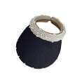 thumbnail image 2 of CEHVOM Chapeau d'Été pour Femme, Protection Solaire, Tricot, Pliable, Mode Décontractée, 2 of 6