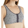 thumbnail image 2 of Amoena Womens Frances Front-Close Wire-Free Comfort Bra Style-2128, 2 of 4