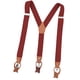 thumbnail image 5 of traseros en Y para hombre clips fuertes Cinturón elástico elástic juntas de cuero Accesorios de ropa Soledad Tirantes traseros Y Y, 5 of 8