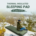 thumbnail image 3 of Elegear Self Inflating Sleeping Pad, 3.1" Ultra-Thick Memory Foam Camping Pad with Pillow Fast Inflating in 20s Insulated Camping Mattress Pad 4-Season Camp Sleeping Mat for Camping/Car/Tent, 3 of 9