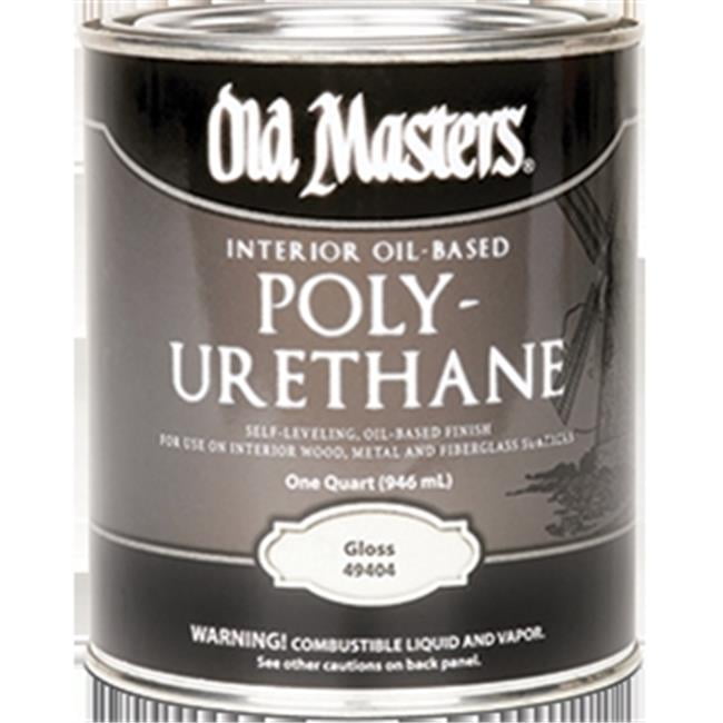 Old Masters 49404 Gloss Oil Based Polyurethane - 1 Quart