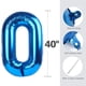 thumbnail image 5 of Globo Número Enyeopd 40" Azul Decoración para Fiesta, 5 of 6