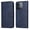 Blue, variant on Wallet Phone Case for Realme Note 70 4G with Card Holder and Stand Function Pink