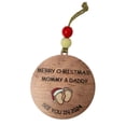 thumbnail image 2 of Fiudx Adorno Navideño "Nos Vemos 2024", Conmovedor Recuerdo Navideño, Hecho de Boj, Un Alegre Regalo Familiar, Ideal para Padres, Decoración para El Árbol, Tamaño de 7 Cm, Un Detalle Navideño Memorab, 2 of 7
