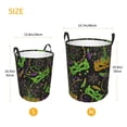 thumbnail image 5 of Fotbe Carnival Mardi Gras3 Laundry Basket with Handles, Waterproof Large Laundry Hamper, Wash Bag for Corner Dorm, Rolling Laundry Basket with Handles-Small, 5 of 8