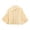 Button down shirt Light Yellow, variant on Button Down Shirts For Women Fashion Bubble Sleeve Striped Blouse Loose Stylish Soft Fabric Daily Street Casual Tops Coffee L