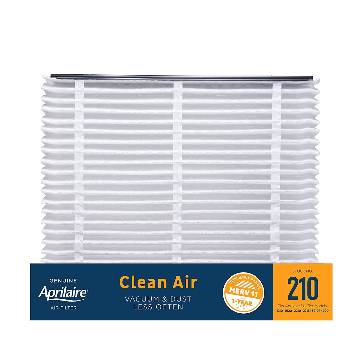 Aprilaire 210 (2Pack) 20" x 25" x 4" Expandable Air Filter, MERV 11