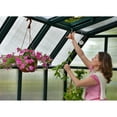 thumbnail image 4 of Palram - Canopia Hobby Gardener 8' x 8' Twin-Wall Walk-In Greenhouse - Green - with Roof Vent, 4 of 12