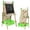Green, variant on RLUETIME Adjustable Wooden Kids Art Easel with Magnetic Chalkboard, Paper Roll, and Storage