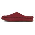 thumbnail image 4 of HAFLINGER Women Men leather Slippers 'Everest Softi', port, 4 of 9
