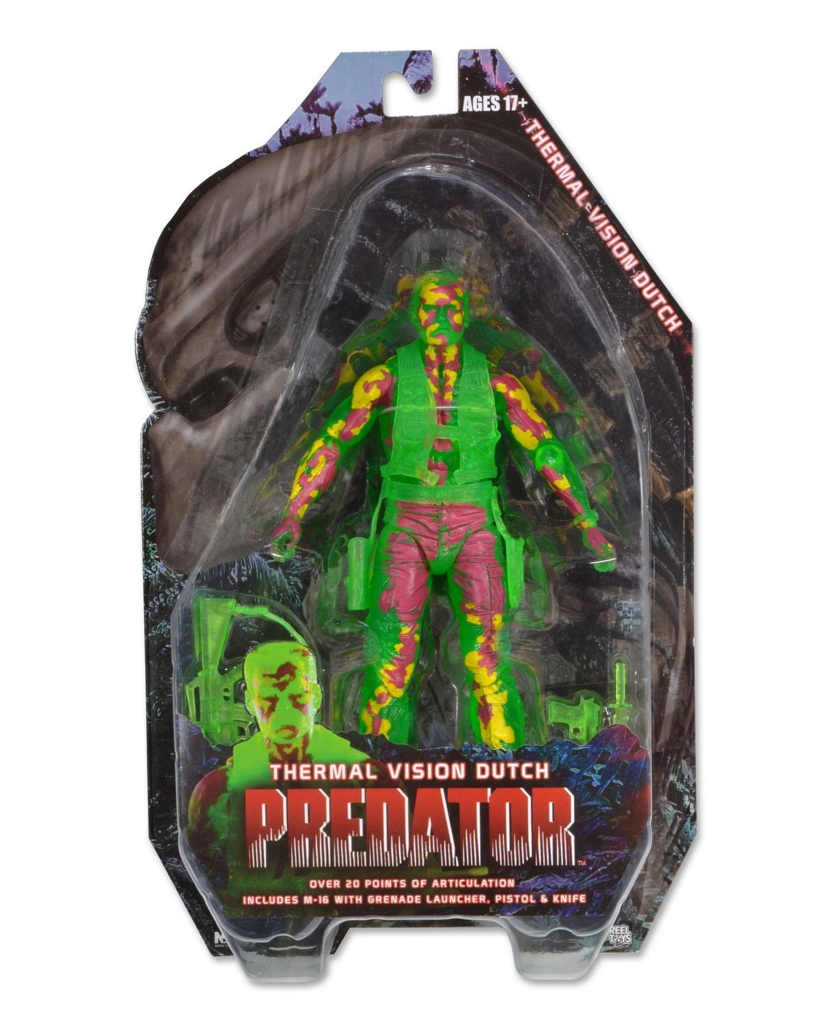 Predator Thermal Vision Dutch フィギュア　25周年 Neca Predator 25th Anniversary Series 11 Thermal Vision Dutch 7