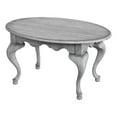 thumbnail image 1 of Table Basse Ovale Grise 4 Pieds Grace, 1 of 3