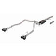 thumbnail image 1 of Flowmaster Exhaust System Kit 817891 American Thunder Cat Back System; Stainless Steel; With Muffler; 3-1/2 Inch Pipe Diameter; Single Exhaust With Quad Exit; Quad Split Rear Exit, 1 of 7