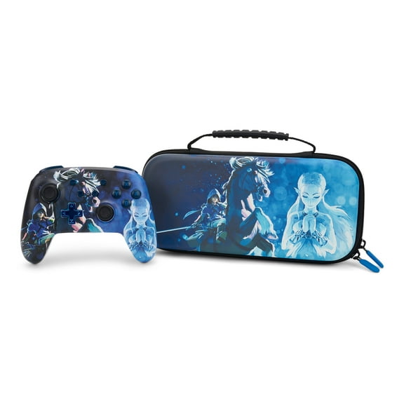 PowerA Enhanced Wireless Controller and Protection Case for Nintendo Switch – Midnight Ride