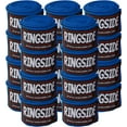 thumbnail image 2 of Ringside Mexican-Style Boxing Handwraps - Elastic Cotton, Thumb Loop, Hook & Loop Closure, Machine Washable - Blue, 10 Pack, 2 of 4