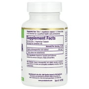 Paradise Herbs Ashwagandha Extract, 60 Vegetarian Capsules (250 mg per Capsule)