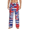 thumbnail image 2 of Kdxio Sea Stars Print Men's Sleep Pajama Pant Lounge Pants with Pockets, 2 of 8