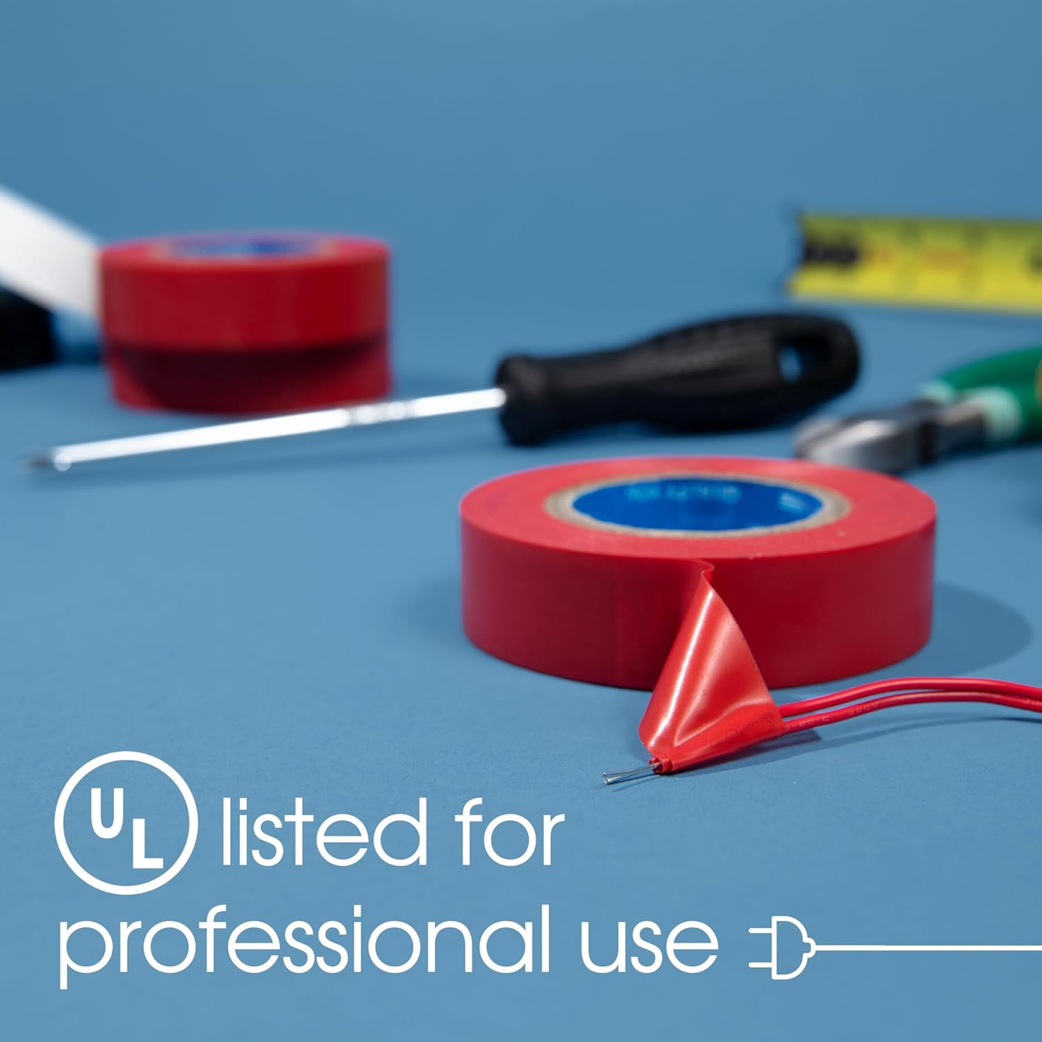 - 3/4" X 66' White Vinyl Tape 24 Rolls of Colored Electrical for Wires, Cables, Sports Equipment, and More