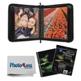 thumbnail image 1 of Itoya Zipper Portfolio Case with Multi-Ring Binder includes 5 Polyglass Pocket Pages (18 x 24") + Itoya PolyGlass refills for poster size multi-ring 18x24 albums + Cleaning Cloth + Presentation Bundle, 1 of 3