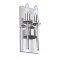 thumbnail image 3 of 54362-BNK Craftmade Lighting Larrson - 2 Light Wall Sconce-Brushed Polished Nickel Finish, 3 of 11