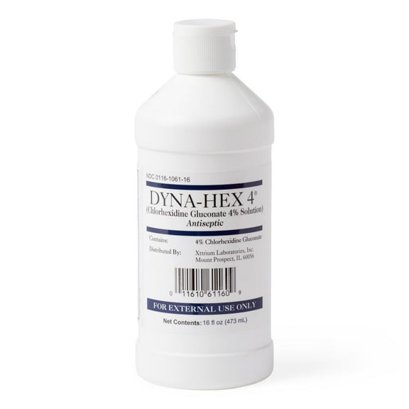 Dyna-Hex Liquid Surgical Scrub, 16 oz. EACH