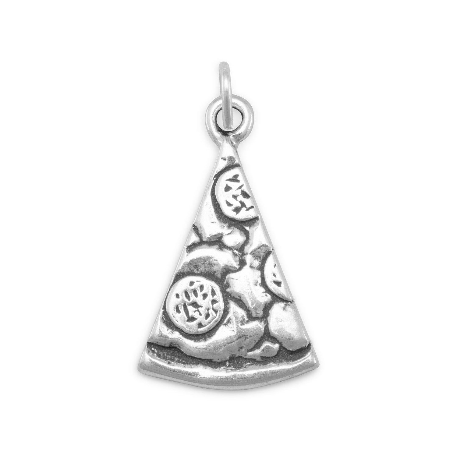 Details about   Pizza Slice sterling silver charm .925 x 1 Pitza Piza slices charms 