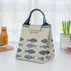 thumbnail image 1 of Bolsa De Almuerzo Bolsa De Almuerzo Tela Oxford Impermeable Aislado Gran Capacidad Bolsa De Transporte Para Exteriores Gris Claro, 1 of 1
