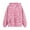 Hot Pink, variant on Fesfesfes Chirstmas Day Hoodies for Teen Girls Size 2-13 Casual Long Sleeve Round Neck Clothes Solid Color Graphic Fall and Winter Cute Hoodie Clothes