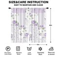 thumbnail image 2 of Blackout Kids Curtains,Pioneer Flower Floral Print Pattern Childrens Insulated Curtains Set Of 2,Bedroom Essentials,Toddler Room Decor 42"x84", 2 of 5