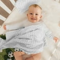 thumbnail image 3 of Kainsy Duckbe Soccer Blanket - Soft Plush Minky Flannel Blanket with Double Layer Dotted Backing for Baby Kid Teen Boys Girls Gifts White & Green(50"x60"), 3 of 6