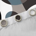thumbnail image 4 of Feelyou Vintage Geometric Curtains Pack of 2 (42x84 Each) for Adult, Chic Abstract Curtains Blackout, Minimalst Mid Century Bedroom Curtains, Blackout Curtains Home Decor, 4 of 6