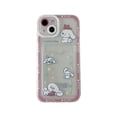thumbnail image 1 of Sanrio-fundas de teléfono con tarjetero Cinnamoroll Pachacco para iPhone 14, 13, 12, 11 Pro Max, Mini, XR, XS MAX, 8, X, 7, SE, 2020 Fivean unisex, 1 of 2