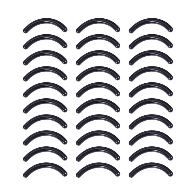 Raindrops 180Ud Almohadillas De Silicona Negras Para Rizador De Pestañas Reemplazo Y Duradero