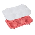 thumbnail image 4 of CSChome Ice Cube Tray Ice Cube Tray with Lid: Non sticky 3D Rose Ball Mold for DIY Baking, 4 of 7