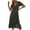 Black Womens Summer Dress, variant on USSUMA Summer Dresses for Women Casual Floral Print Ruffle Wrap Flowy Boho Long Maxi Beach Party Sundresses Short Sleeve Plus Dresses V Neck Sun Dress Wedding Guest