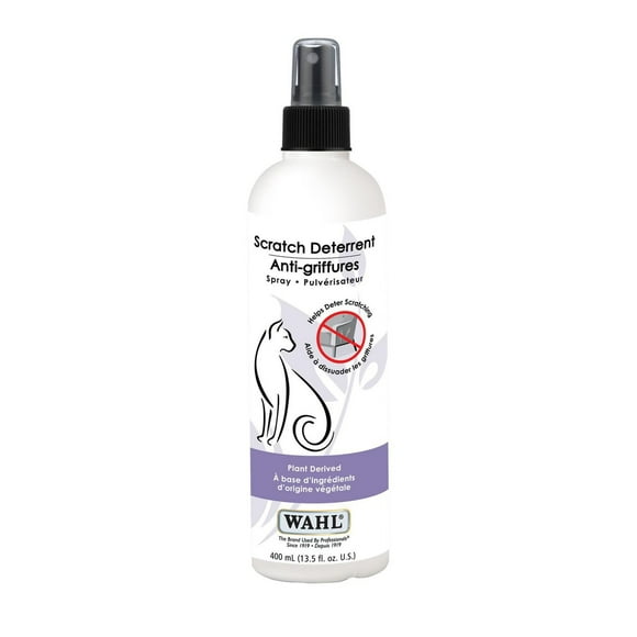 Pulvérisateur anti-griffures pour chats Wahl - 400ml - Modèle 58315 Décourage les griffures