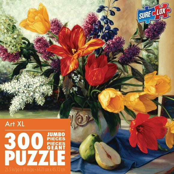 Sure-Lox 300 PC ART XL Spring Bouquet Puzzle